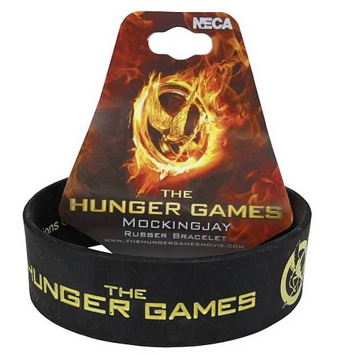 Hunger Games Movie Mockingjay Rubber Bracelet